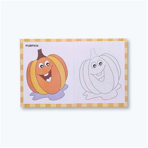 Navneet A Book of copy colour - Themes - Vegetables, Fruits, Flowers,
