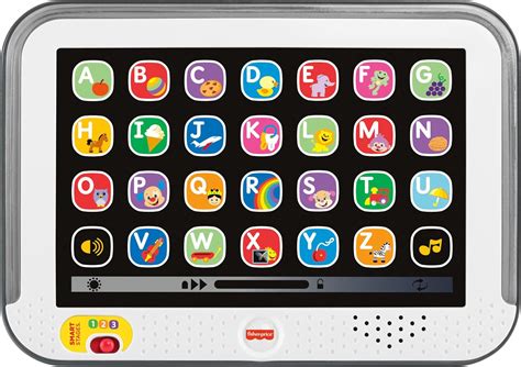 Fisher-Price Laugh & Learn Smart Stages Tablet - Grey, Electronic ...