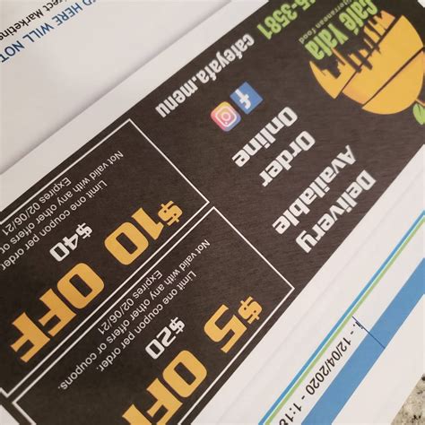 Menu at Cafe Yafa Natick, Natick