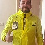 Rynox Unisex Adult H2Go Pro 3 Rain Jacket I 15000Mm Waterproof Nylon ...