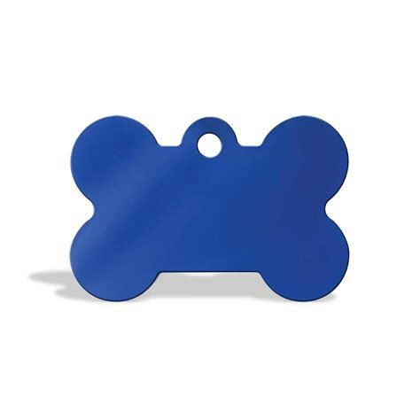 Zigly Personalised Dog & Cat Name Tag Medium Bone Assorted Colours