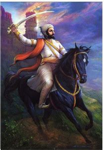 Ordershock 45.72 cm Chhatrapati Shivaji Maharaj Wall Sticker Hindu ...
