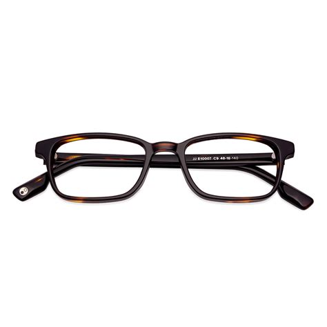 Buy Blue Block Phone Computer Glasses Tortoise Full Rim Rectangle John ...