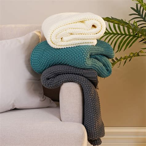Throws - Solace Alice Knitted Throw