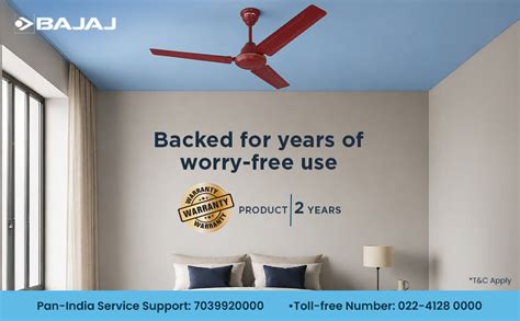 Buy Bajaj Frore 1200 MM (48") 1 Star Rated Ceiling Fans For Home | BEE ...
