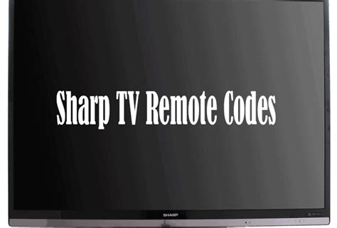 Image result for Sharp Remote Code List