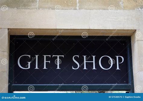 Gift shop sign stock image. Image of industry, gifts - 57530575