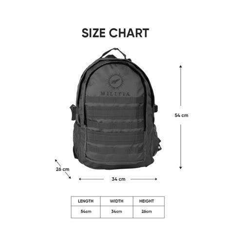 Militia Bravo Tactical Bag College Bag School Bag Olive Green 40L Backpack