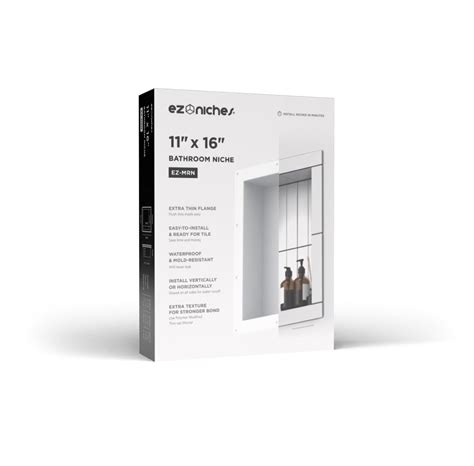 EZ-Niches Medium Rectangle Niche | Floor and Decor