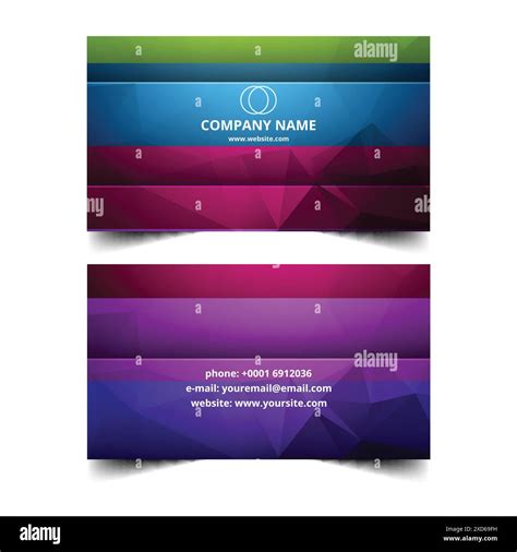 Visiting Card Design Vector 的图像结果