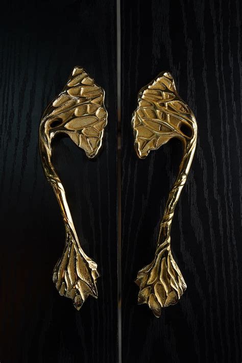 Handcrafted Shoot Wardrobe Door Handle Set - Folkstorys