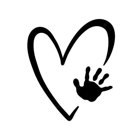 Handprints Heart
