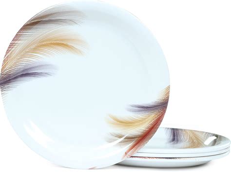 Buy CARRY® Unbreakable Light Weighted Round Half Size Dinner/Lunch ...