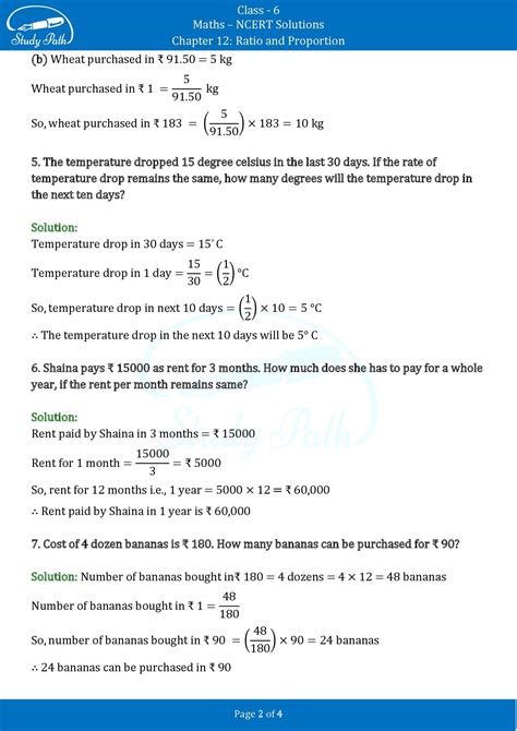 Image result for Class 6 Math Chapter 12 Solution