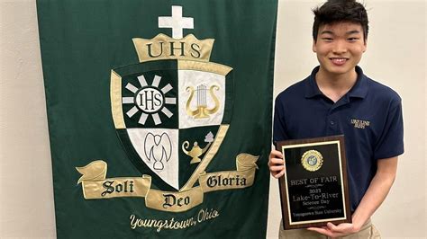 Ursuline High School students wins state accolade in science | Mahoning ...
