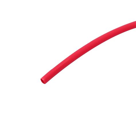 Electronic Spices 1mm Red Color Polyolefin Heat Shrink Tube Pack of 50 ...