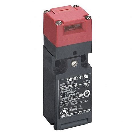 OMRON, D4NS Series, 2NC, Safety Interlock Switch - 20LF02|D4NS-4BF-NPT ...