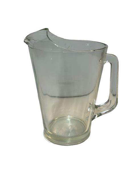 Libbey Glassware Water Pitcher Vintage 60oz #14 Clear Glass Jug - Etsy