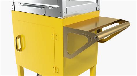 3D Carnival Popcorn Popper Cart Generic | 3D Molier International