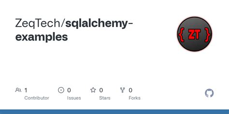 SQLAlchemy Examples 的图像结果