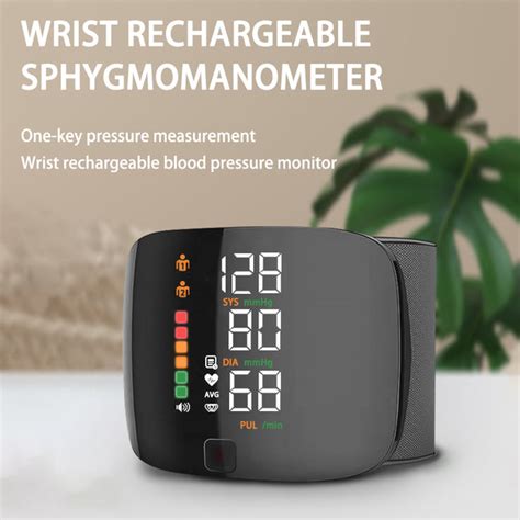 Rechargeable Wrist Blood Pressure Monitor Device – Riva Collections