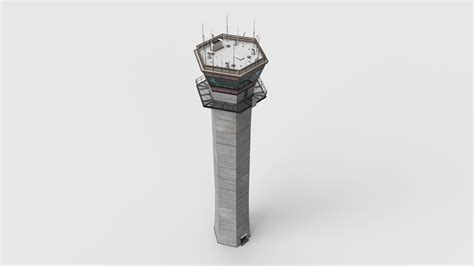 3D Airport Control Tower | 3D Molier International
