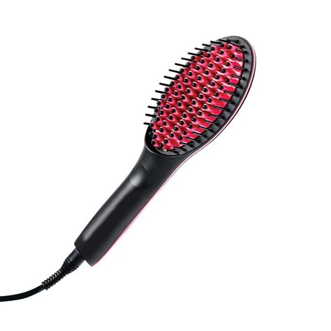 GJSHOP Simply Straight Hair Straightner Black (Brush Style) : Amazon.in ...
