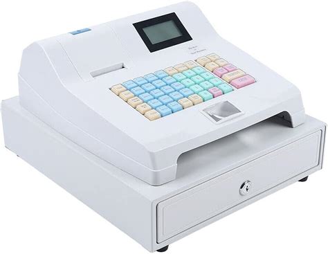 Buy Electronic Cash Register Pos 48 Keys Cash Registers 8 Digital LED ...