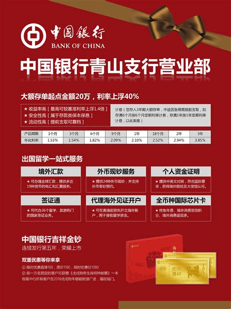 中国银行DM单页|平面|宣传物料|帷砚DESIGN - 原创作品 - 站酷 (ZCOOL)