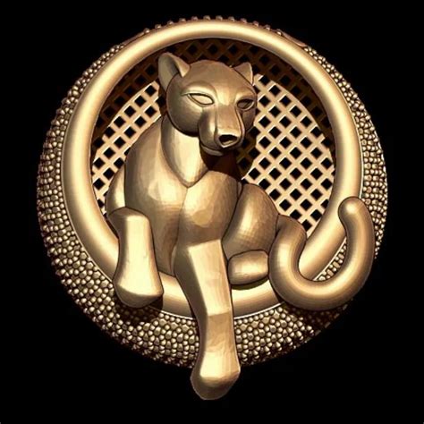 Exquisite Tiger Jewelry 3D Model - Buy Now!