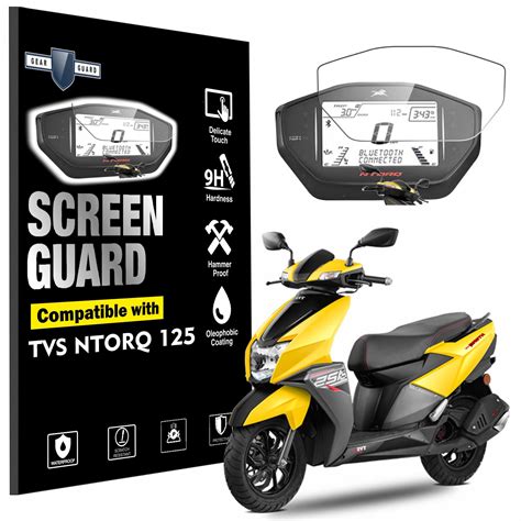 TVS Ntorq 125 Accessories Digital Console Screen Protector