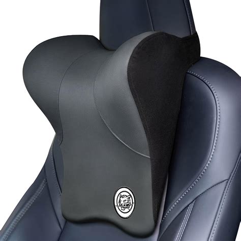 Amazon.com: Car Neck Pillow – 100% Memory Foam - Ergonomic Neck Support Car Pillow for Driving ...