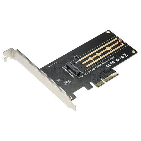 M.2 NVME Adapter Ca M.2 M-Key to PCI-E X4 Expansion Ca SSD Adapter Ca ...