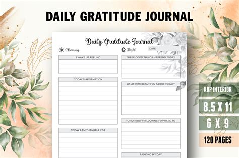 Daily Gratitude Journal