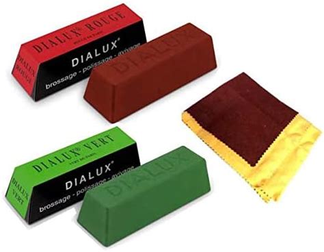 SWISSO Dialux Polishing Bar | Red & Green Buffing Compound | Jewellery ...