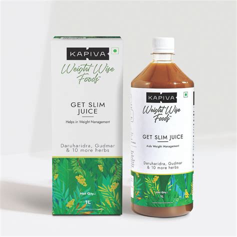 Buy Get Slim Juice 1 L Online for Weight Loss at Best Prices | Kapiva