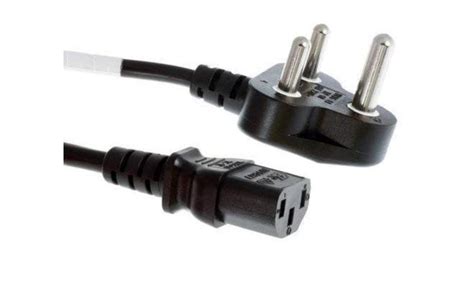 Thunderz Desktop 1.5 Meter Replacement Power Cable | Indian Plug Main ...
