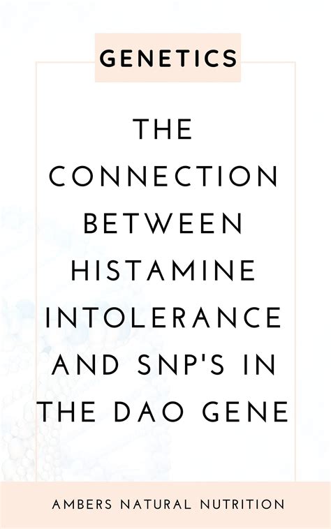 The benefit of genetic testing to prevent sibo fatty liver and histamine intolerance – Artofit