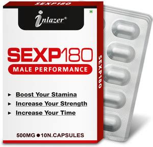 inlazer SEXP 180 S-E-X Capsules Increases S-E-X Drive Confidence ...