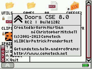 Doors CSE 8 SDK - ticalc.org
