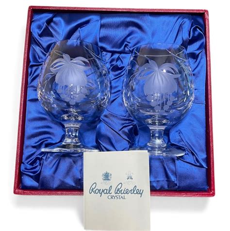 Royal Brierley Crystal ロイヤルブライアリー ブランデーグラス 2脚セット | Liberty Space AMUZA