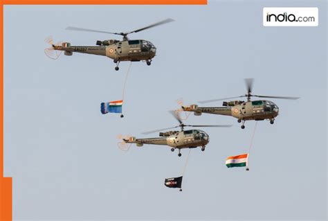 Indian Air Force's mega show near Pakistan border, Apache helicopter ...