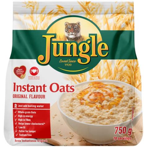 Jungle Instant Oats Original 750gr - Superb Hyper