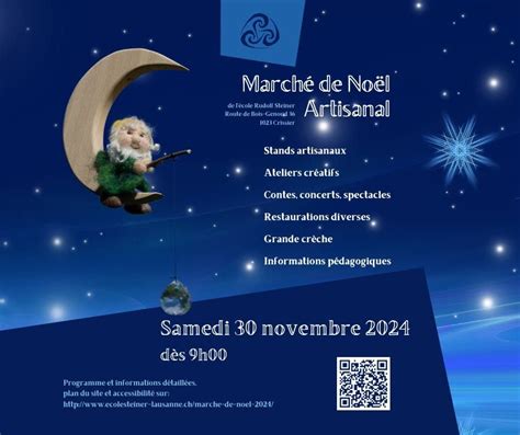 Marché de Noël 2024, Route du Bois-Genoud 36, Crissier, Suisse ...
