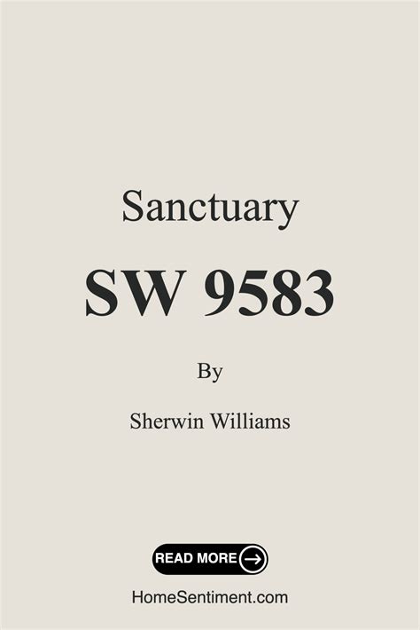 Sanctuary SW 9583 by Sherwin Williams | Paint Reviews, Hues & Finishes ...