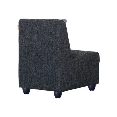 Bantia New Delta Fabric 3 + 1 + 1 Sofa Set (Color - Dark Grey)