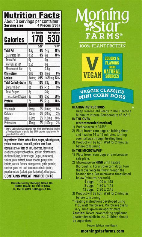 MorningStar Farms Mini Corn Dogs – Shop Smart