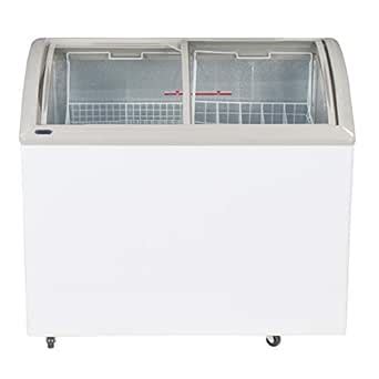 Haier HCF-300GHC 262 Ltr Curved Glass Top Freezer with QDI basket ...