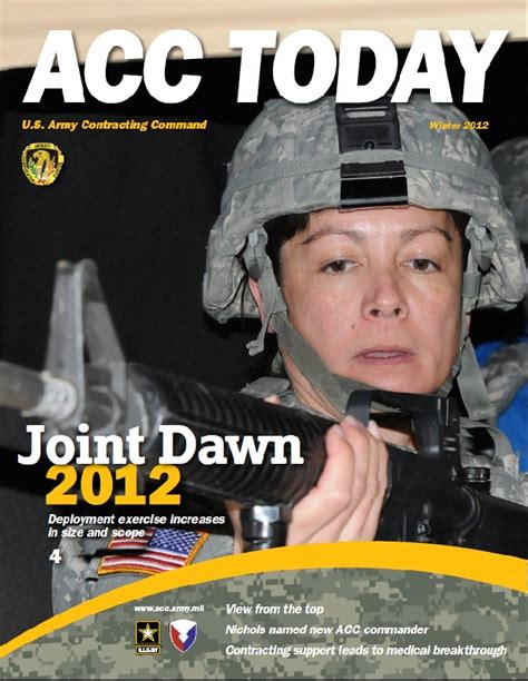 ACC Today Winter 2012 | Article | The United States Army