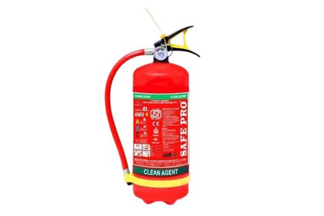 safe pro clean agent type fire extinguisher clean agent type fire ...